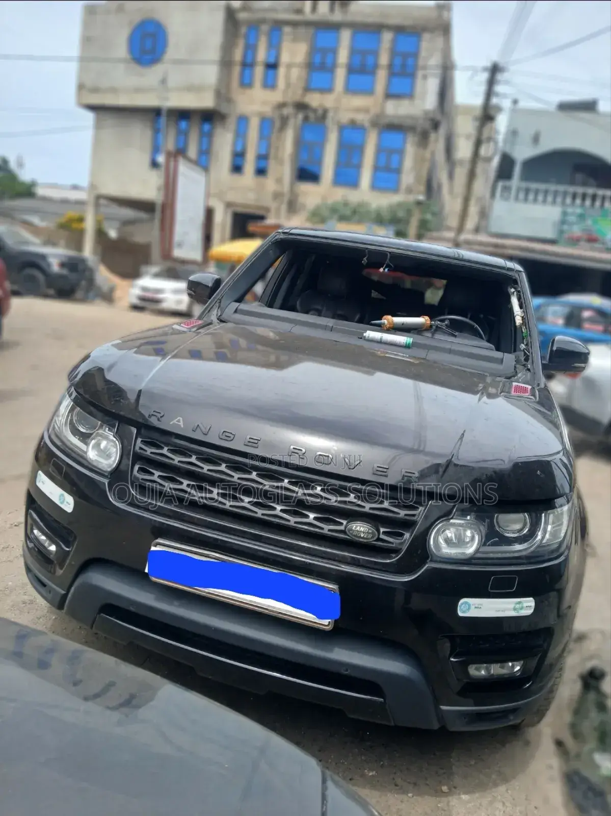 Double Laminated 2014 to 2017 Range Rover Sport Windscreen Available