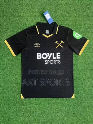 25/26 Westham United Away Jersey