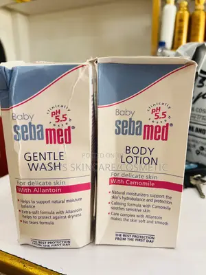 Baby Sebamed Body Lotion And Wash