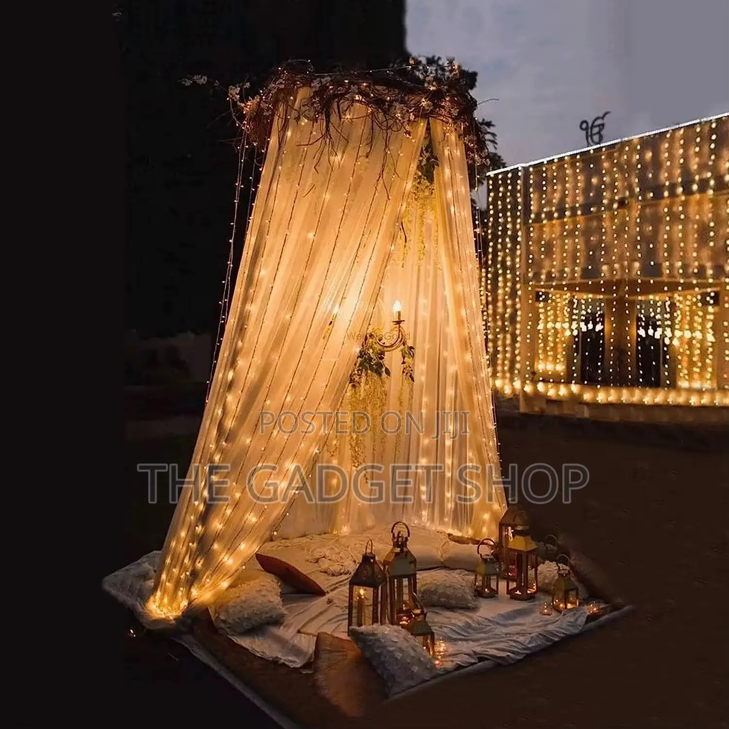 Christmas Light Curtains 3*3m
