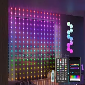 Christmas Light Curtains 3*3m