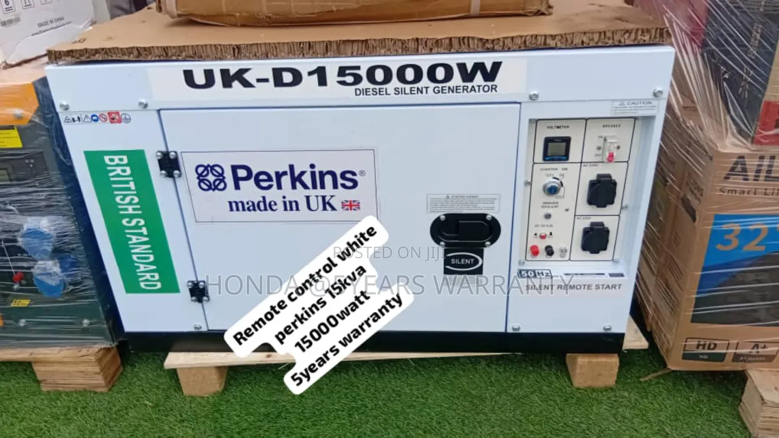 Uk-D15000watt Remote Control Perkins 15kva Diesel Generator