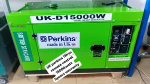 Green Perkins 15kva 15000watt Remote Control Generator 15kva