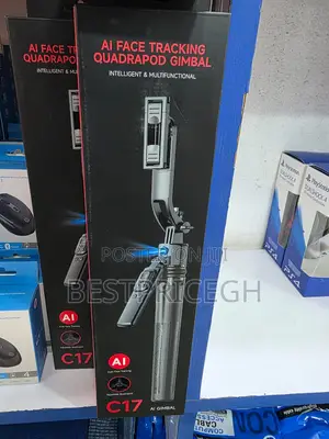 Auto Face Tracking Tripod 360 Rotation With Stand