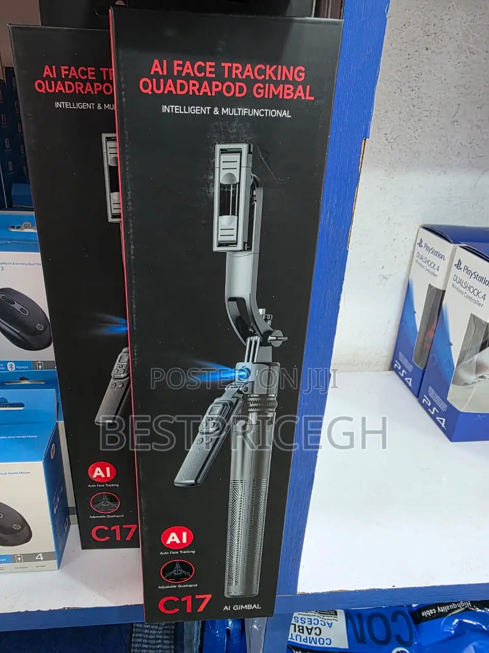 Auto Face Tracking Tripod 360 Rotation With Stand