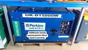 Blue Perkins Remote Control 15kva 15000watt Diesel Generator