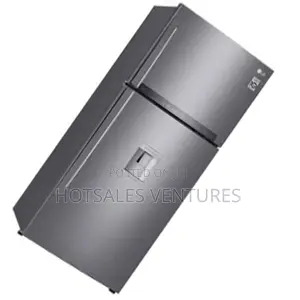 Lg 473 Litres Double Door Smart Inverter Dispenser Fridge-Gl-C682hlcl