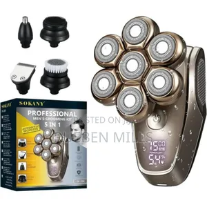 Sokany Sk-396 Seven Floating Razor Head Smoother Beard Trimmer Shaver