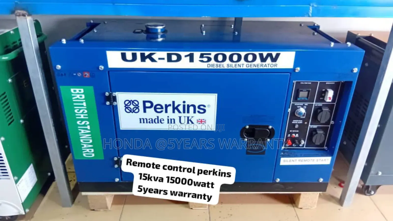 Smart Remote Control Perkins 15kva 15000watt Generator 15kva