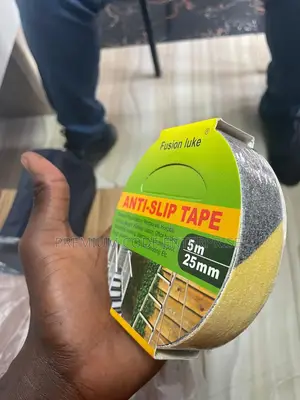 Anti-Slip Tape – 5m X 25mm Floor Skid Tape Roll- High Grip Adhesive