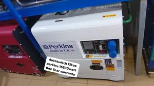 Made in Uk Autoswitch Perkins 15kva 16500watt Generator 15kv