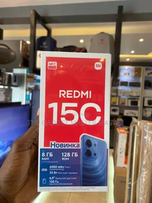 New Xiaomi Redmi 15C 4G 128 GB Red