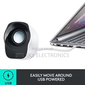 Logitech Z120 Stereo Usd White Speakers