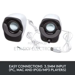 Logitech Z120 Stereo Usd White Speakers