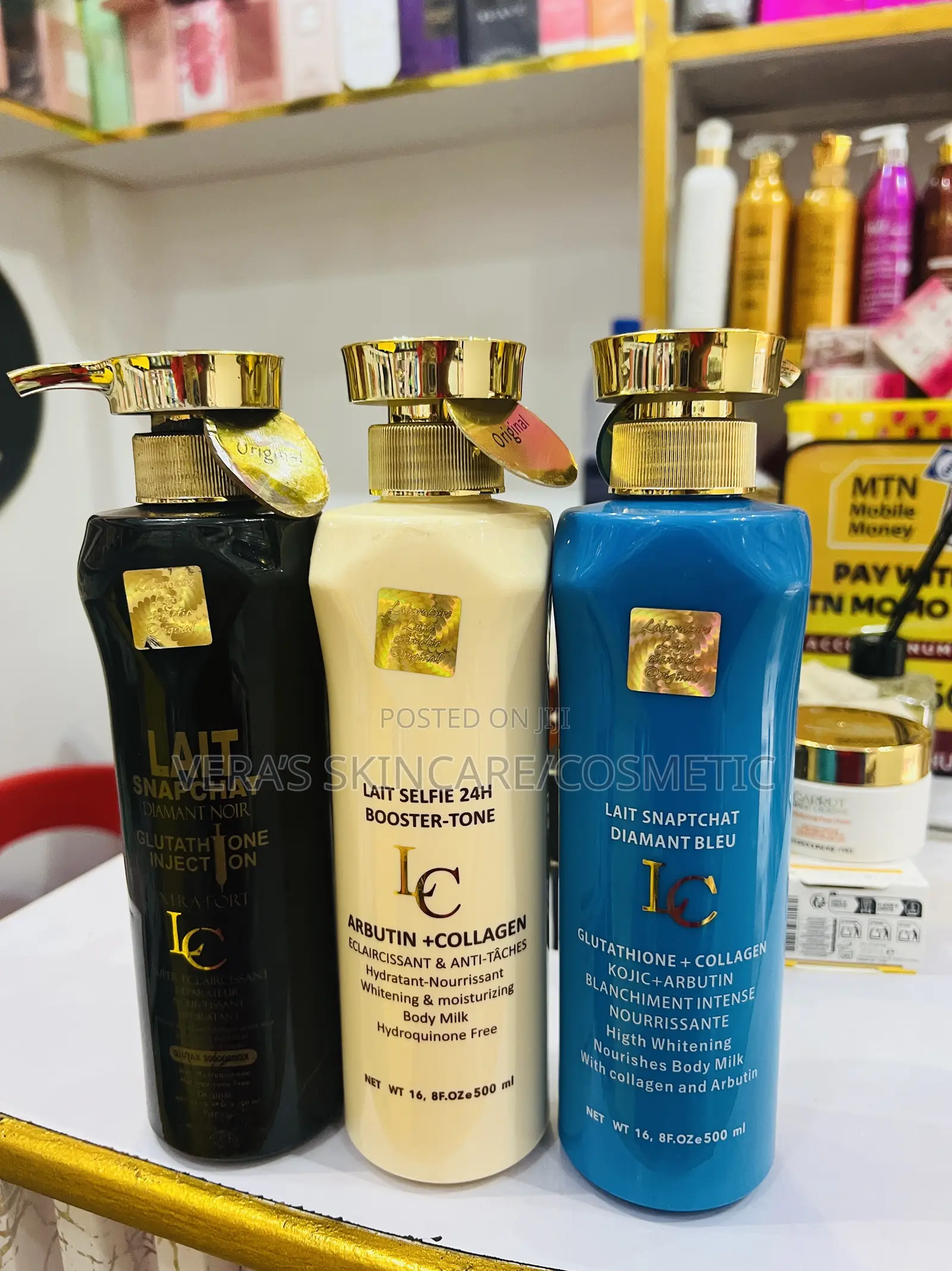 Lait Snapchat Body Lotion All Variants