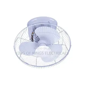 16" Ceiling Orbit Fan – Powerful, Durable Wide Air Circulation