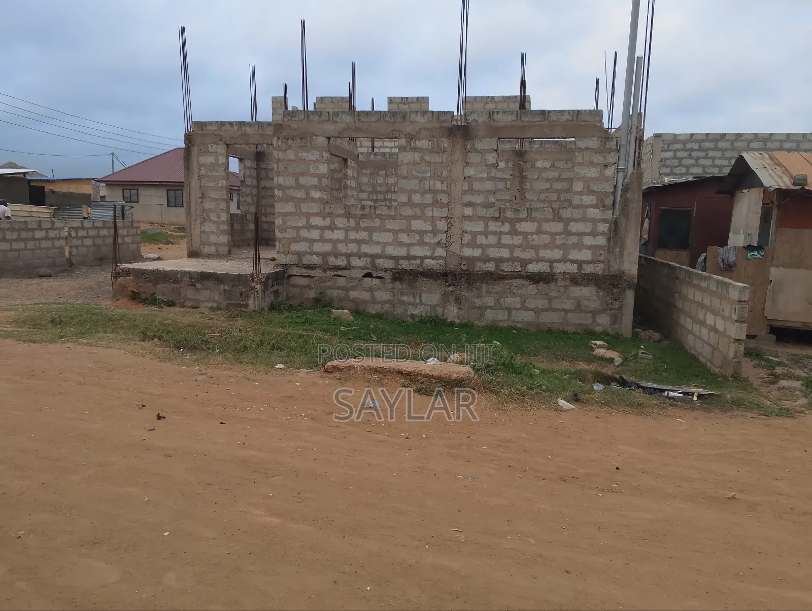 Uncompleted Structure on Lentil Level for Sale Klagon