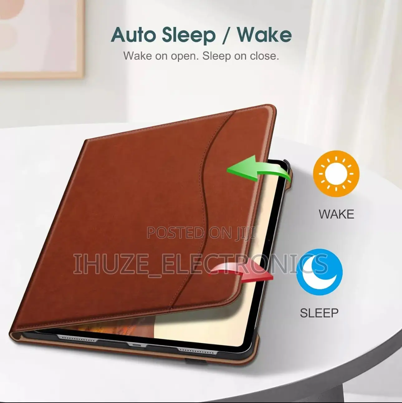 Folio Case for iPad Pro 13-Inch (M4) With Pencil Holder