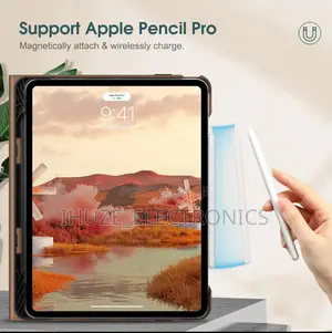 Folio Case for iPad Pro 13-Inch (M4) With Pencil Holder