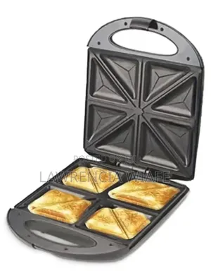 Sandwich Maker Big Size With 3pin Plug. It Has A Nonstick Coating