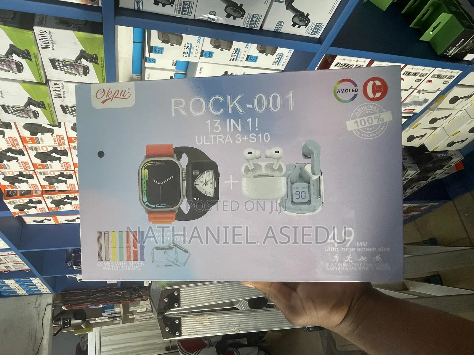 Okpu Rock-001 13 in 1! Ultra 3+S10 Smart Watch