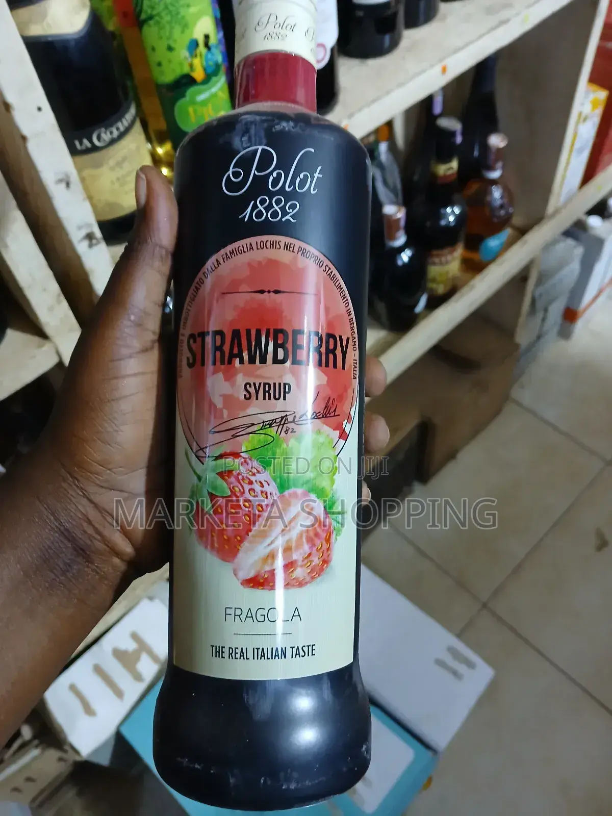 Polot 1882 Strawberry Syrup 750ml