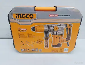 1600 Watt Rotary Hammer (Sds-Max) With 4pcs Bits Set - Rh