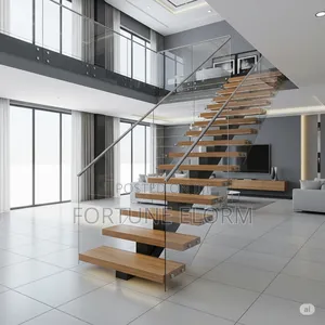 Mono Stringer Timber Staircase