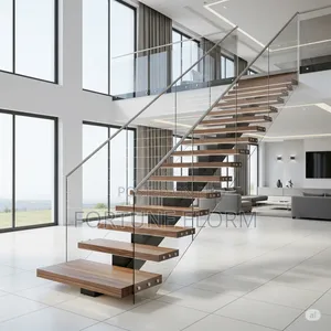 Trending Floating Wooden Staircase