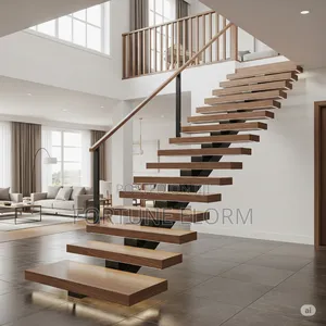 Trending Floating Wooden Staircase