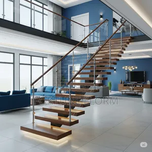 Trending Floating Wooden Staircase