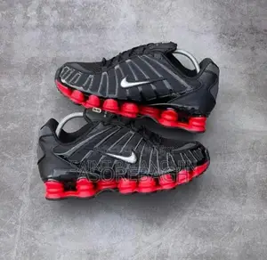 Nike Shox Black And Red
