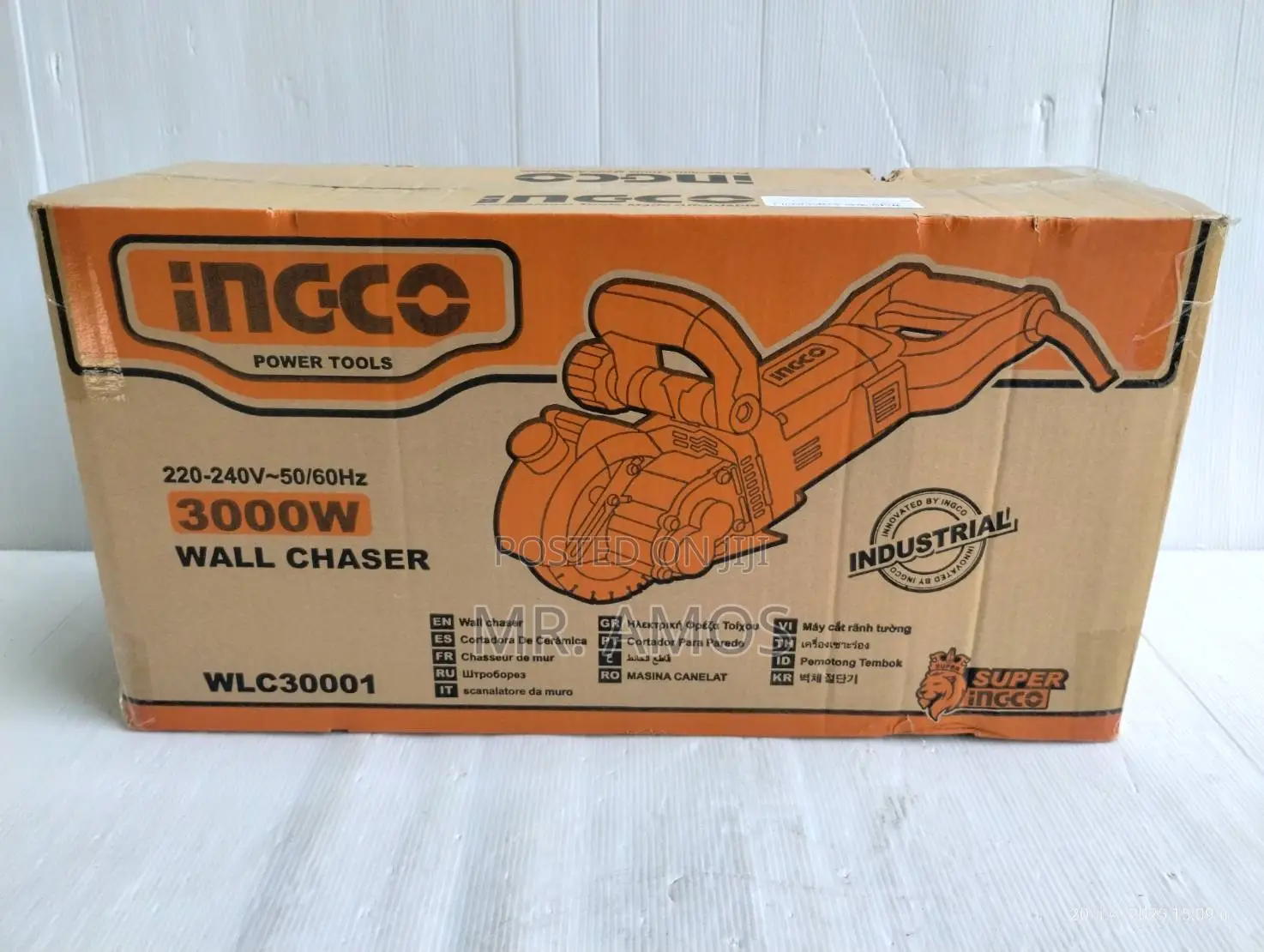 3000 Watt Wall Chaser + 5pcs Cutting Disc Included – Wlc30001