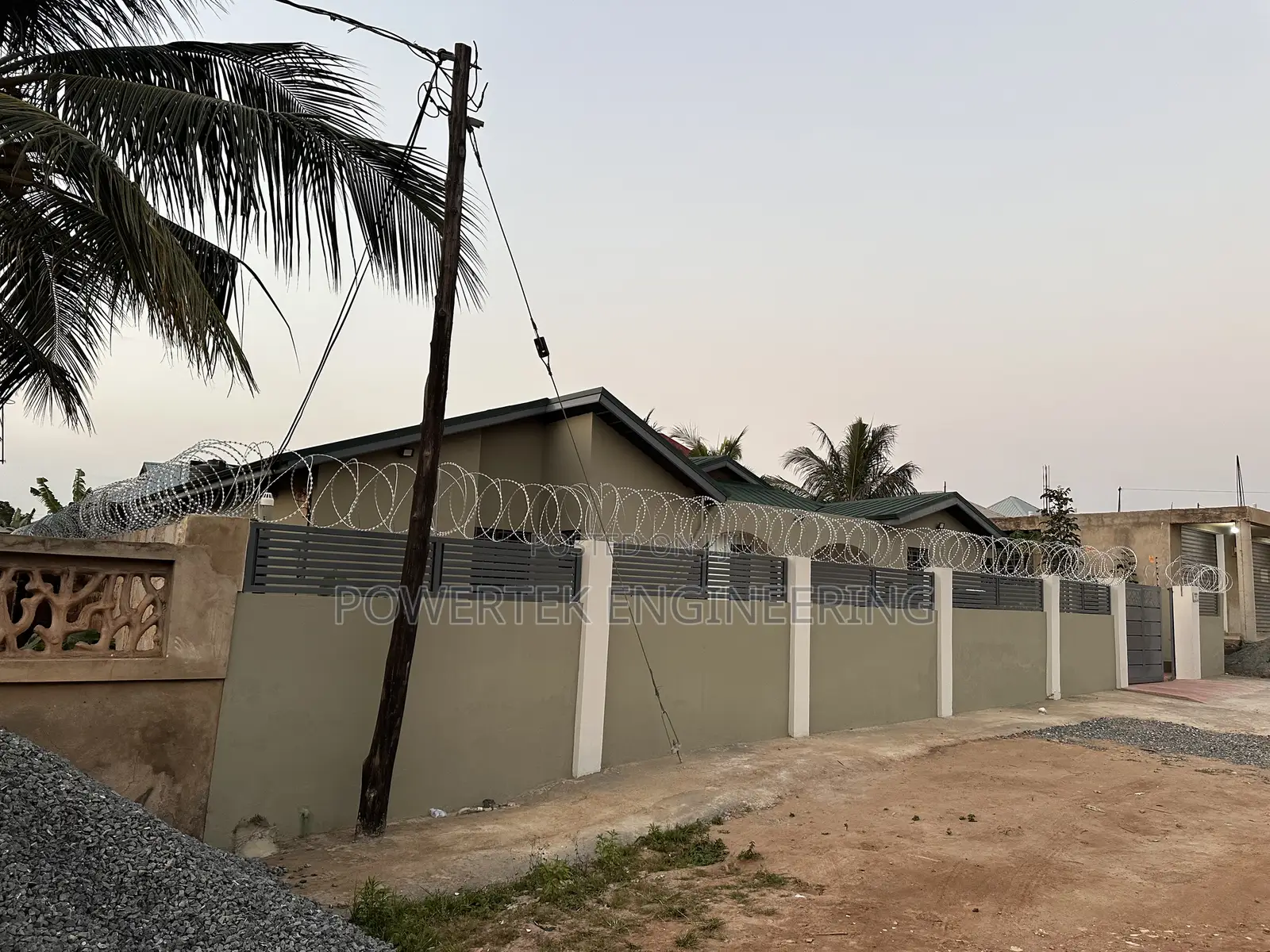 Sharp Razor Wire Installation