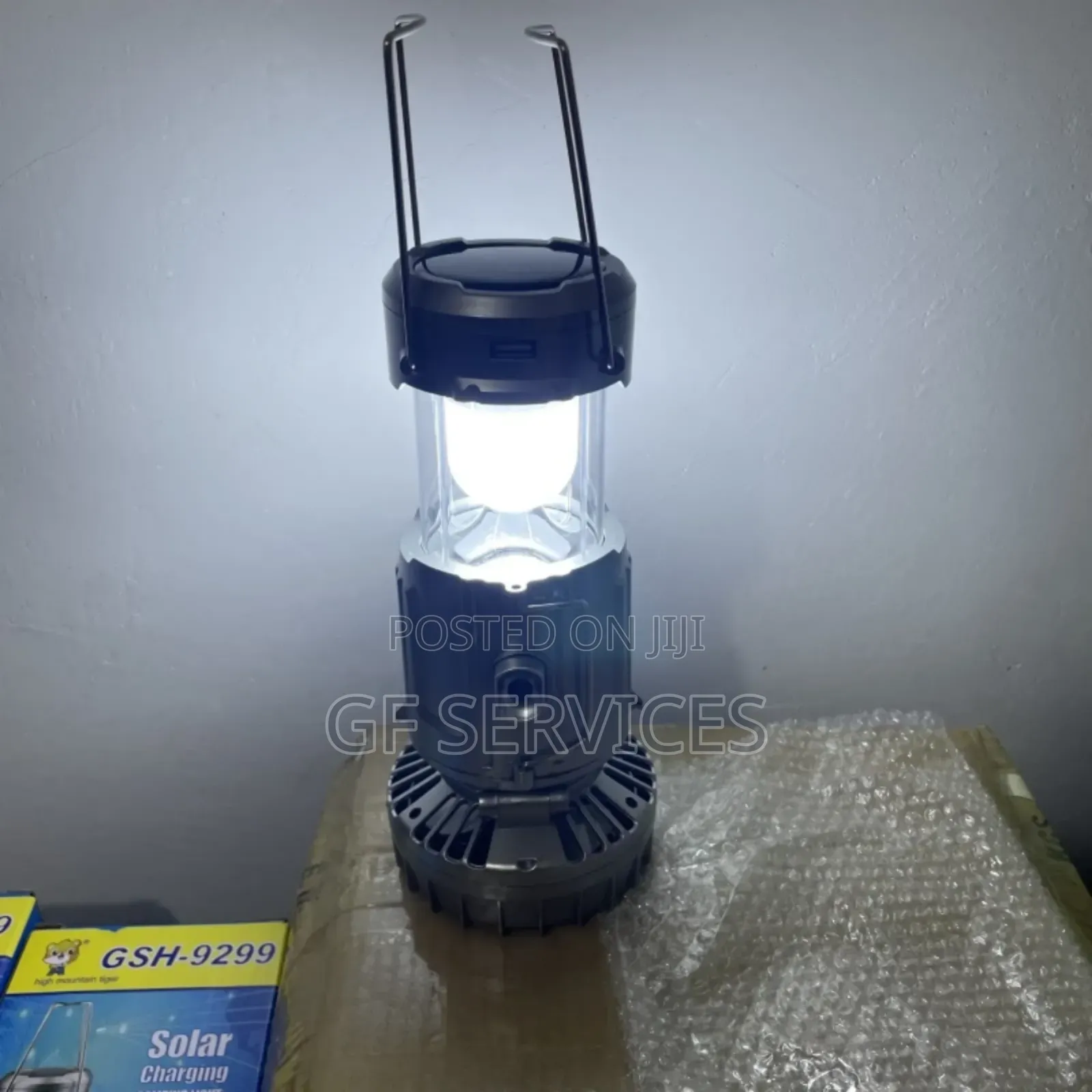 Solar Camping Lantern Rechargeable Led Light for Power Outages