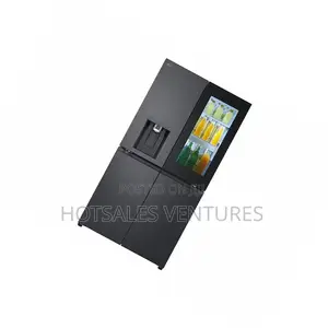 Quality Lg 668l French Door Essence Black Glass Fridge - Gc-X24ffcab