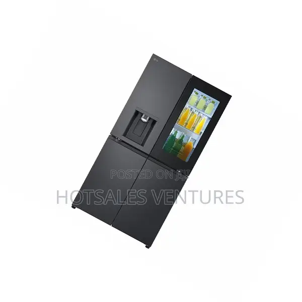Quality Lg 668l French Door Essence Black Glass Fridge - Gc-X24ffcab