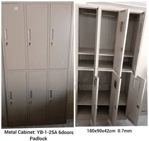 Six Door Metallic Cabinet
