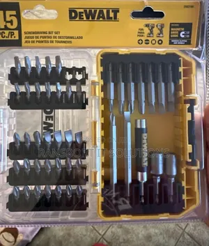 Dewalt Screwdriver Bit Set, 45-Piece, Screwdriving Set With Tough Case