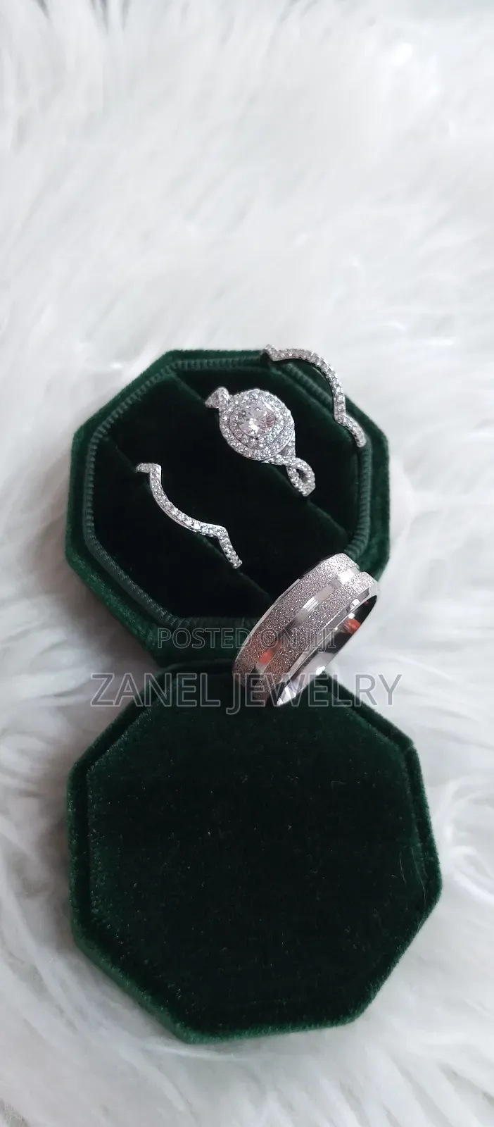 Pure Silver Wedding Rings