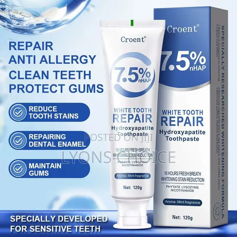 7.5% Hydroxyapetite Probiotic Whitening and Enamel Repair Toothpaste