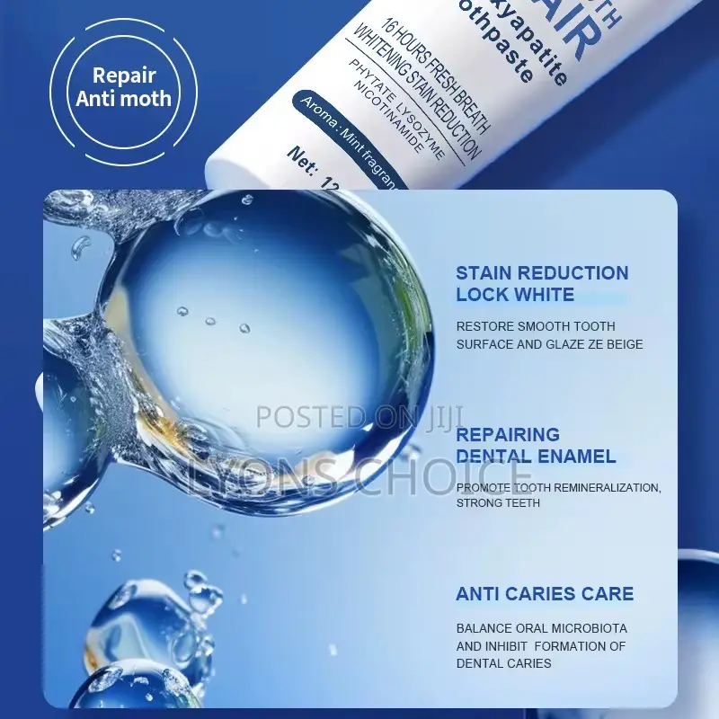 7.5% Hydroxyapetite Probiotic Whitening and Enamel Repair Toothpaste