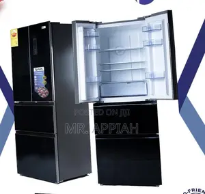 Original Pearl Pf-441mdbg-1a 320 Liter 4 Door Electric Refrigerator.
