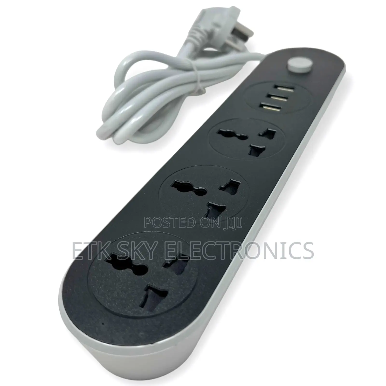 Eldo Pro Rfk-t56 Sp-3w-2mu2a 3 Way Usb X 3meter Power Strip