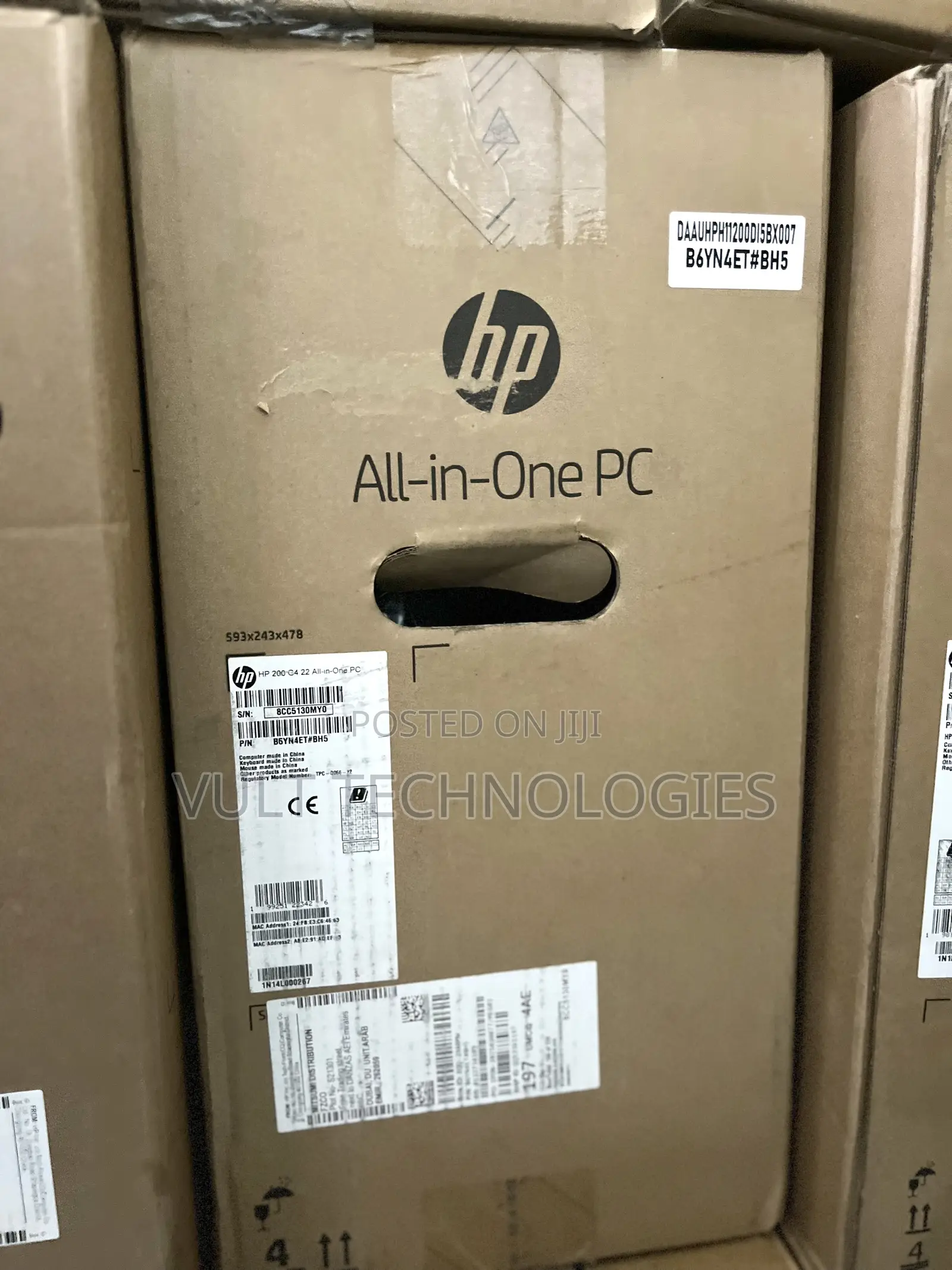 New HP 200 G4 22 All-in-One 8GB Intel Core i3 SSD 512GB