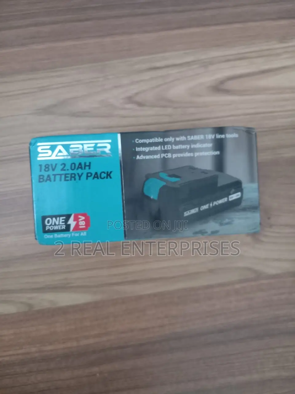 Saber 18v 2.0ah Battery Pack.