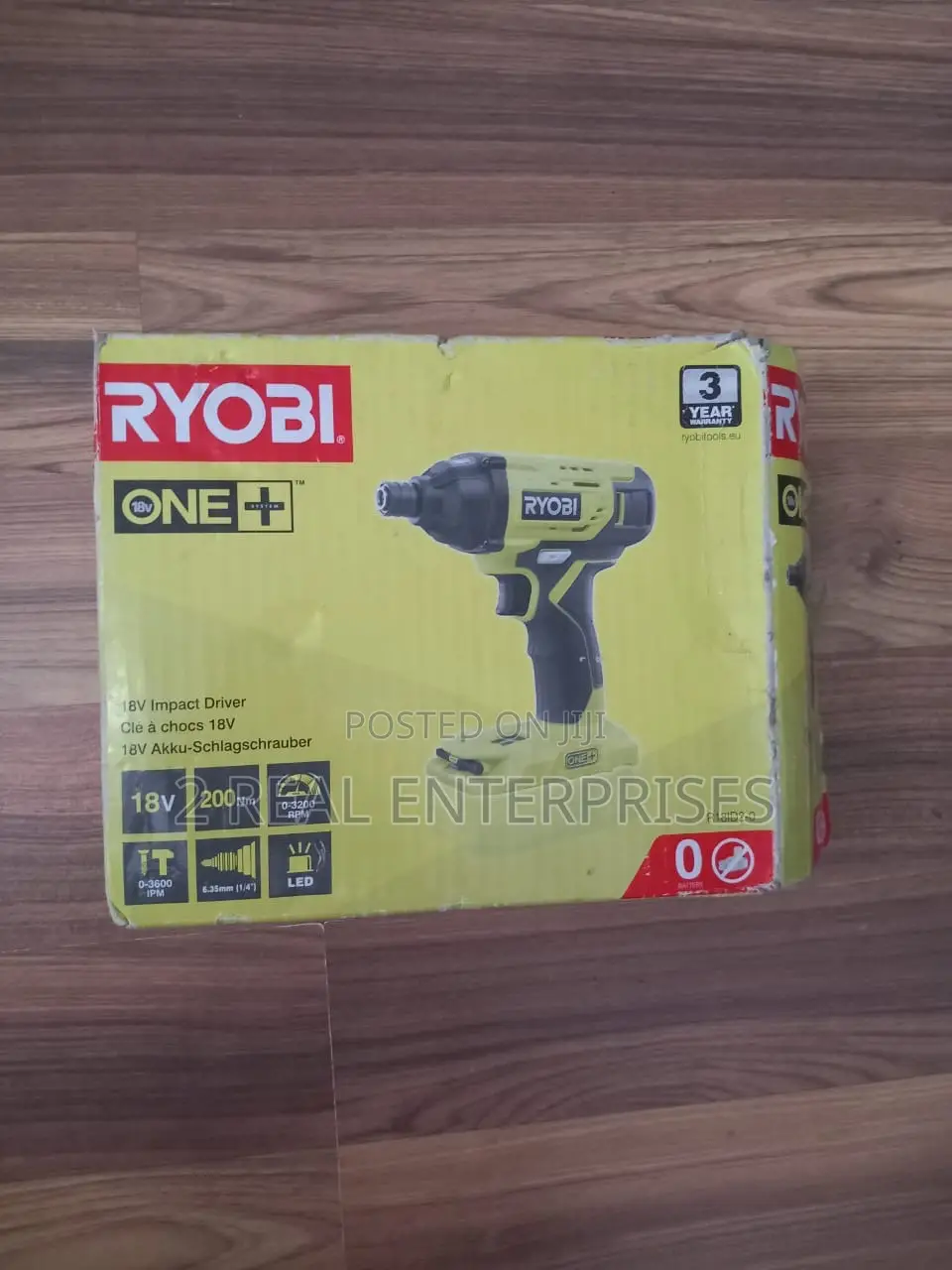 Ryobi R18id2-0 Impact Wrench 1/4" Hex 18v One+ 200nm (Body Only)