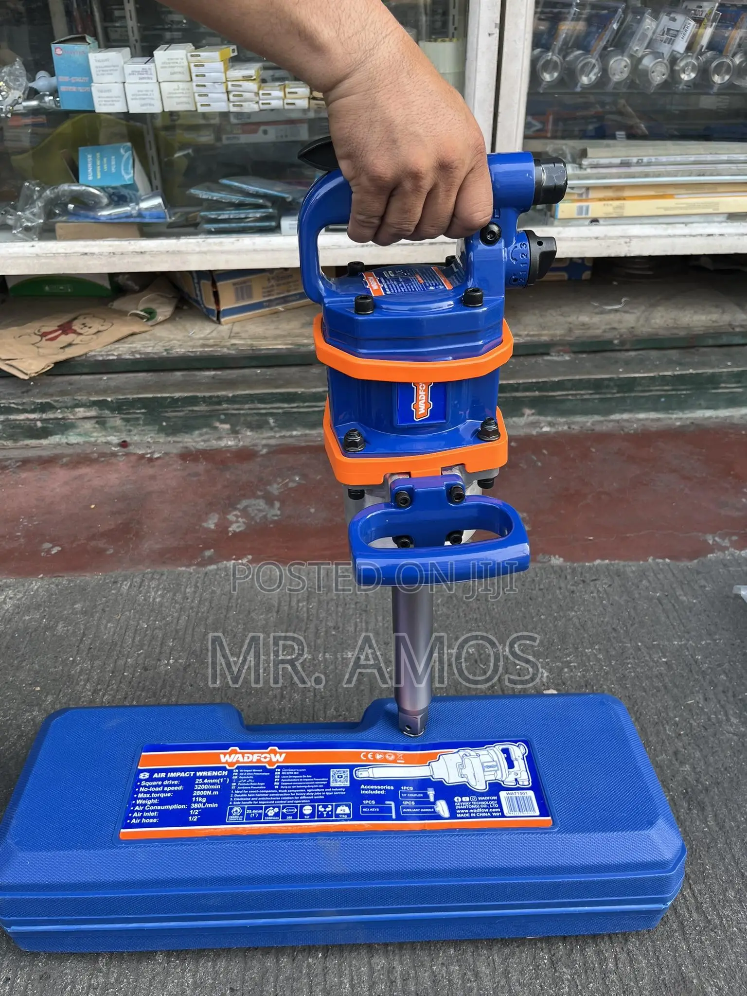 1 Inch Air Impact Wrench For Auto Mechanics - Wat1501