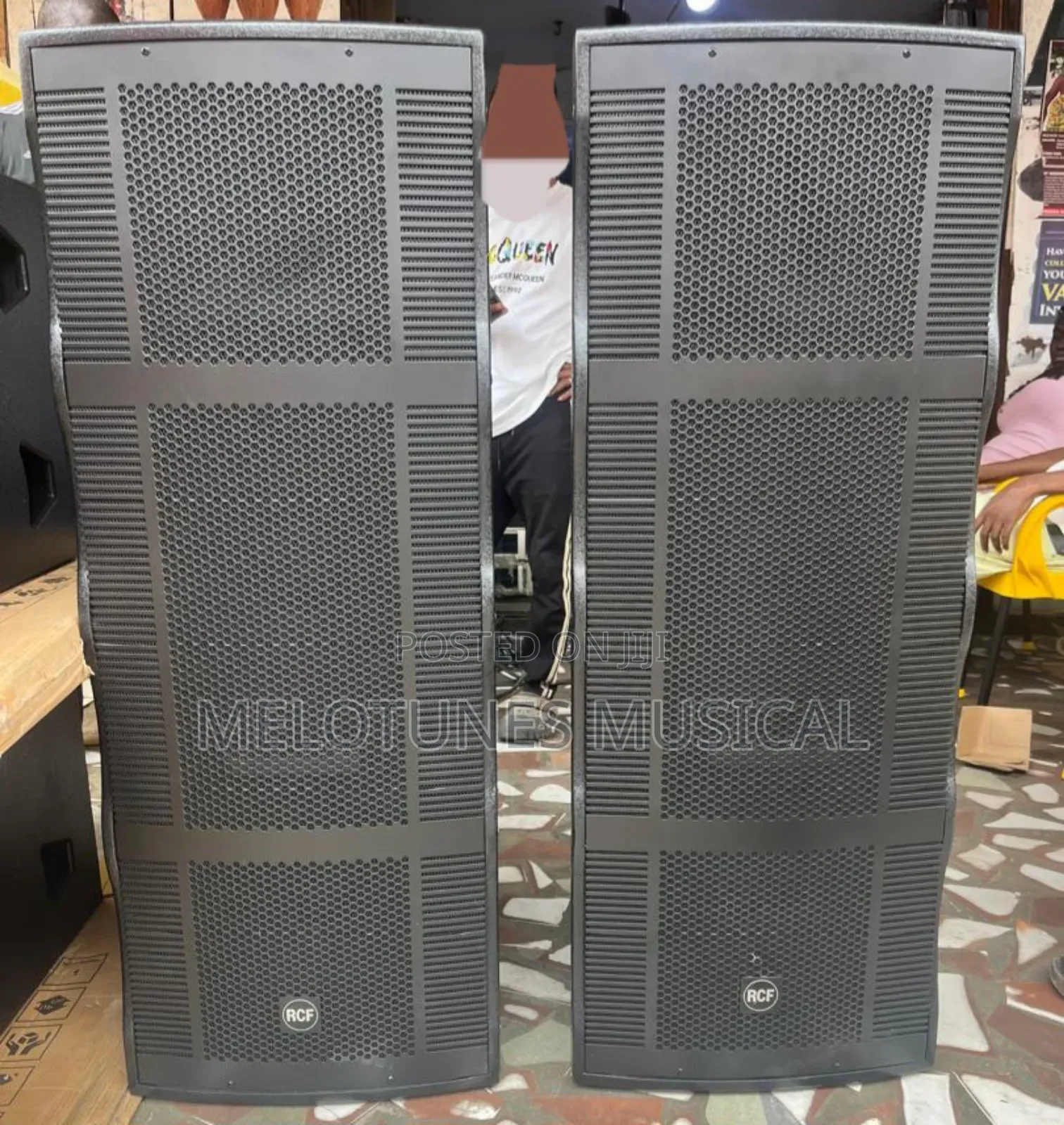 RCF V45 Full-Range Passive Loudspeakers.