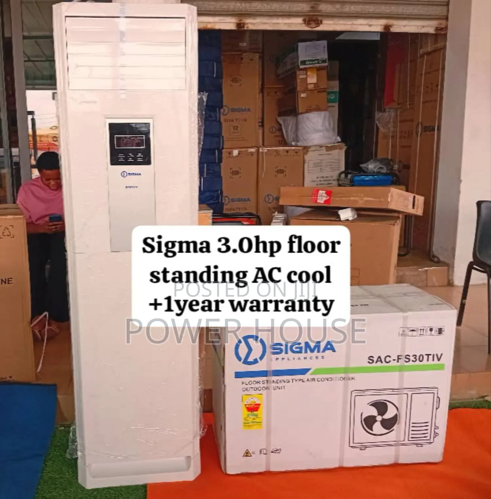 Breeze Glide Sigma 3.0hp Floor Standing Ac Sigma 3.0hp Air-Conditioner